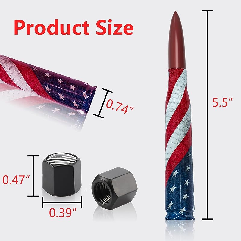 UPGRADE YOUR ANTENNA - New 50 Caliber Bullet Antennas