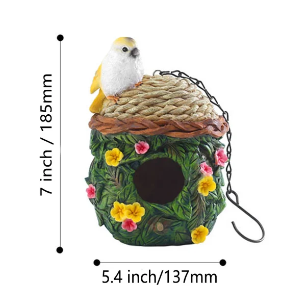 Imagination Will Soar：Petsboro™ Pastoral Style Bird House
