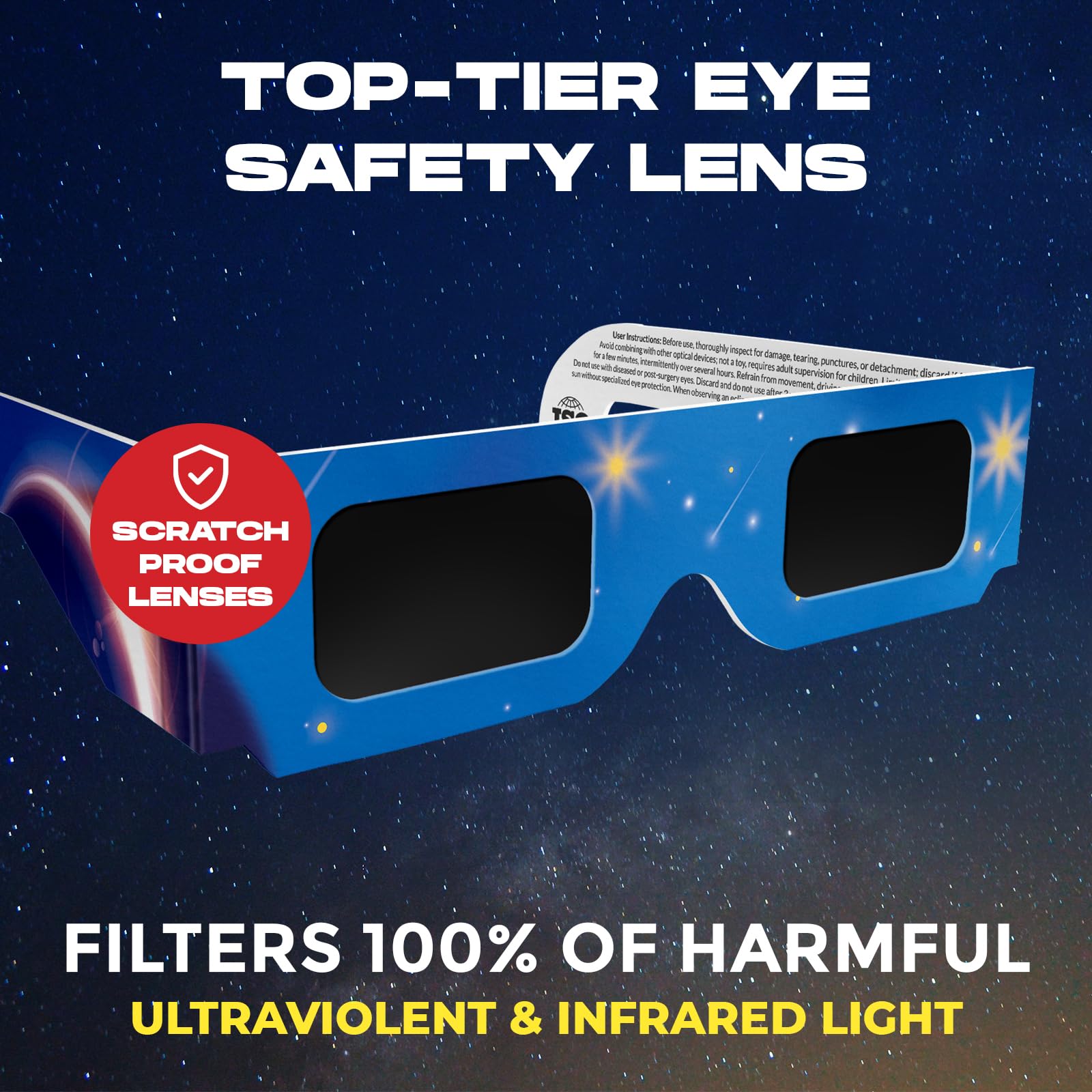 Solar Eclipse Glasses Approved 2024