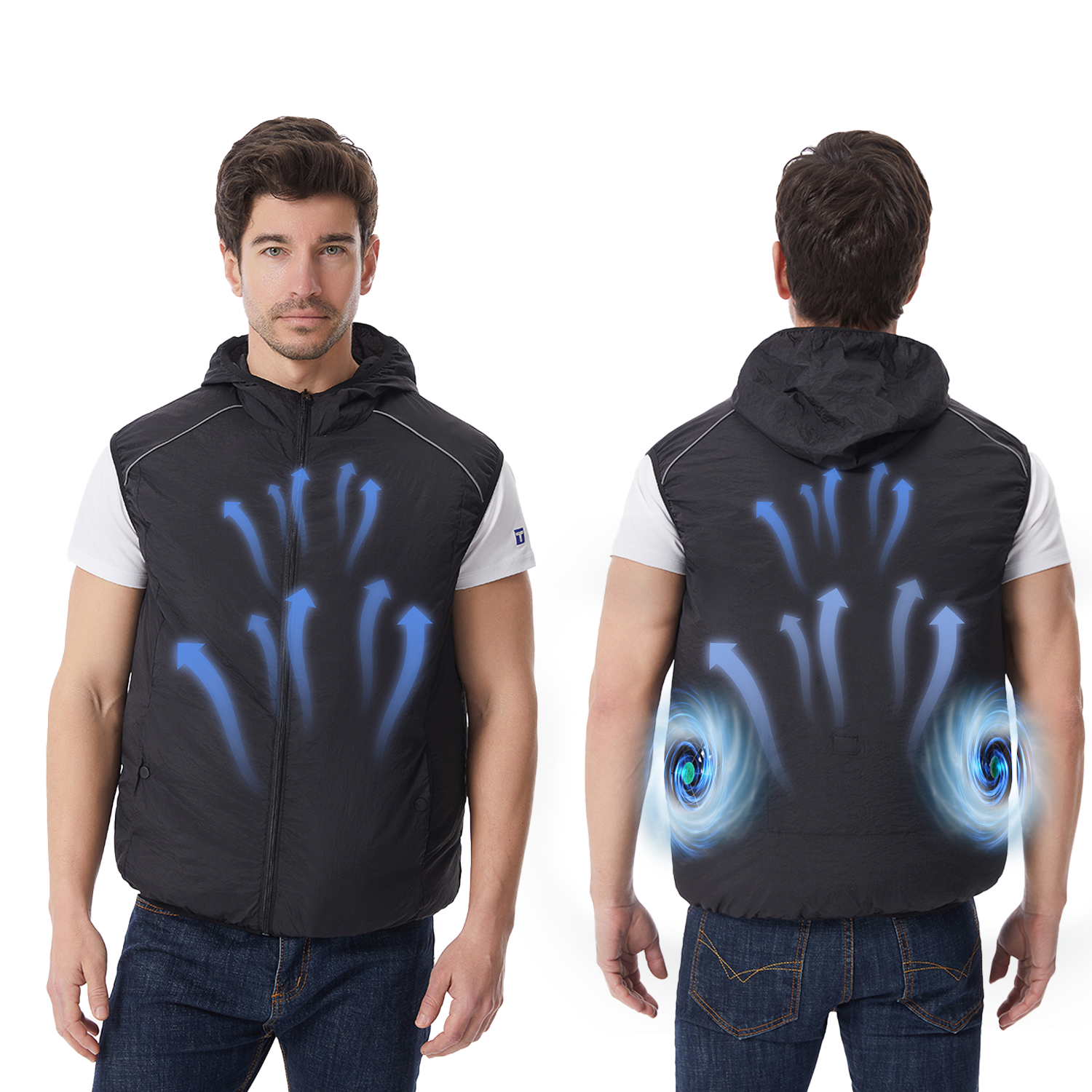 🔥LAST DAY 49% OFF🔥Men's 360° Air Cooling Fan Vest