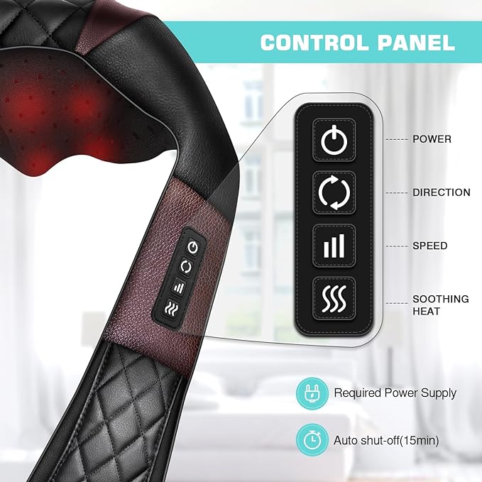 Welnax™ Neck & Back Massager With Heat