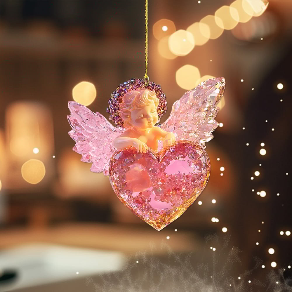 Valentine's Day Fairy Angel Ornament