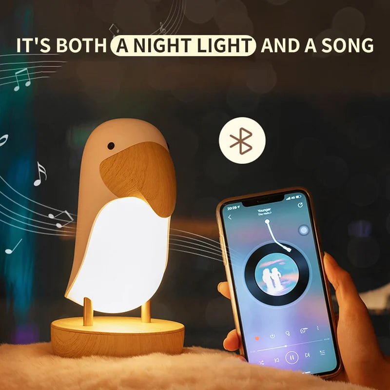 Bird Night Light Wireless Speaker