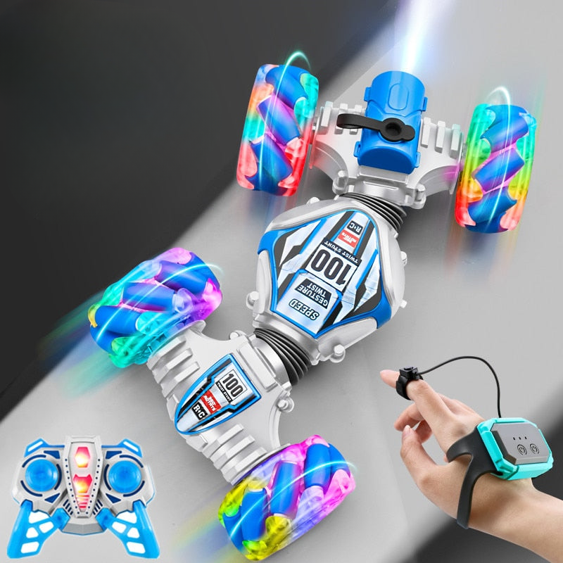 🎁Gestures 360° Rotating Off-road Climbing Stunt Car