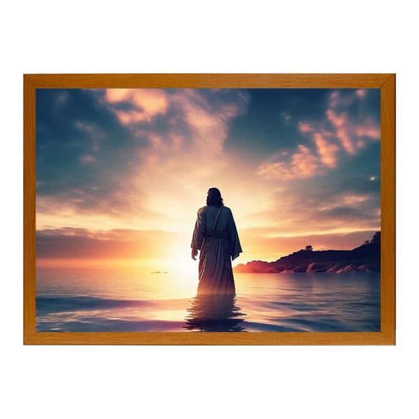 MiracleLamp - 4D LED Inspiring Jesus Painting