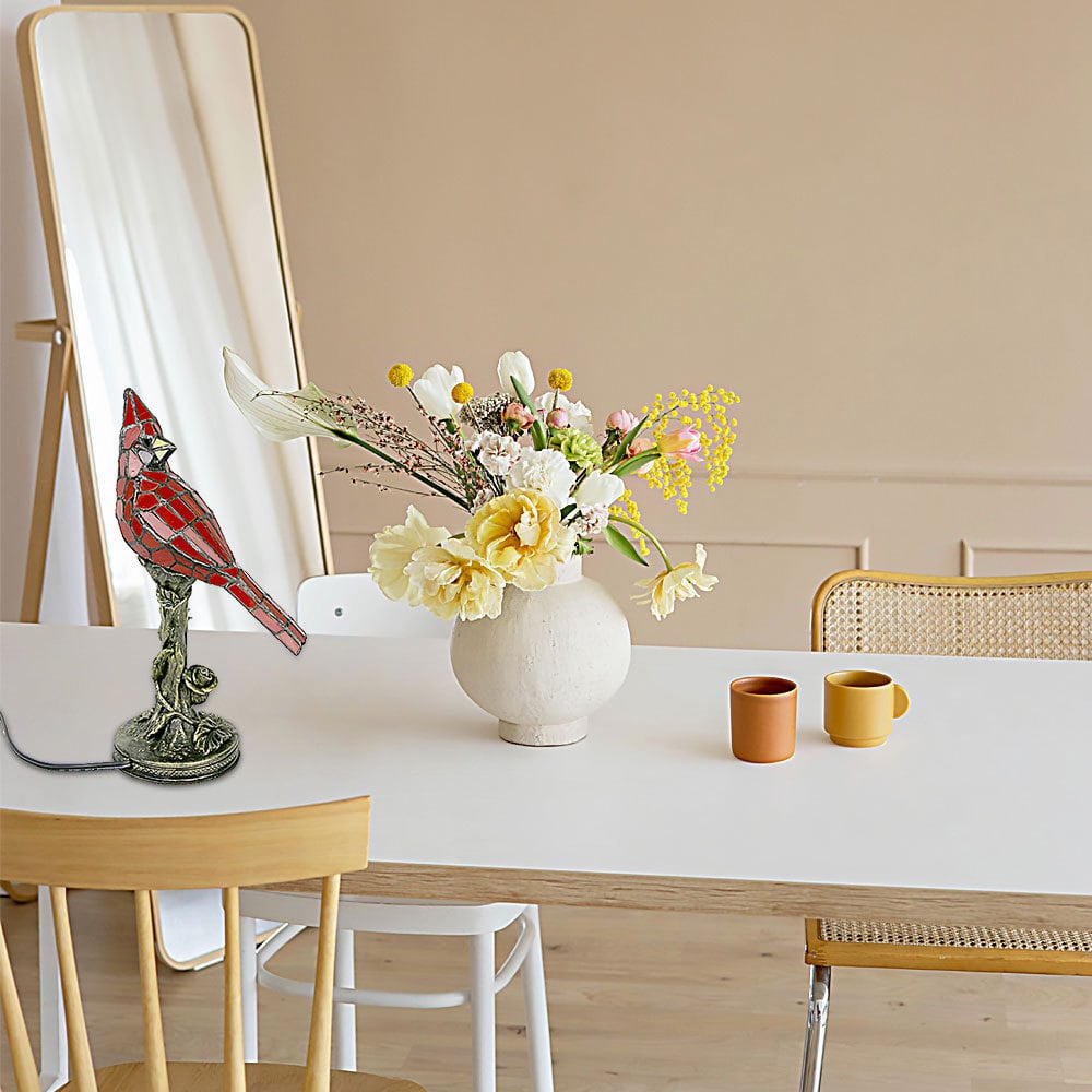 (🔥HOT SALE) - Red Bird Table Lamp