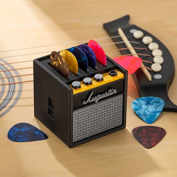 3D Printing Guitar Amp Pick Holder