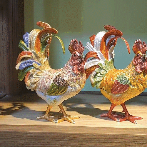 Handmade Metal Enamel Craft Ornaments Creative Housewarming Gifts
