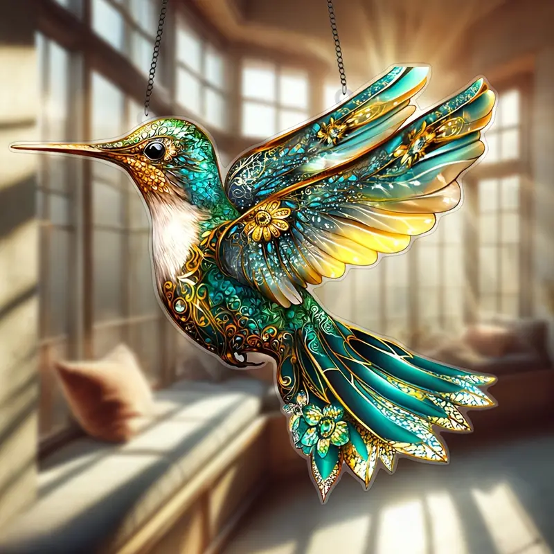 Stunning Hummingbird Sun Catcher