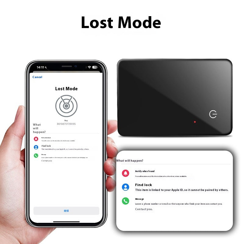 Wallet Anti-loss Card Location
