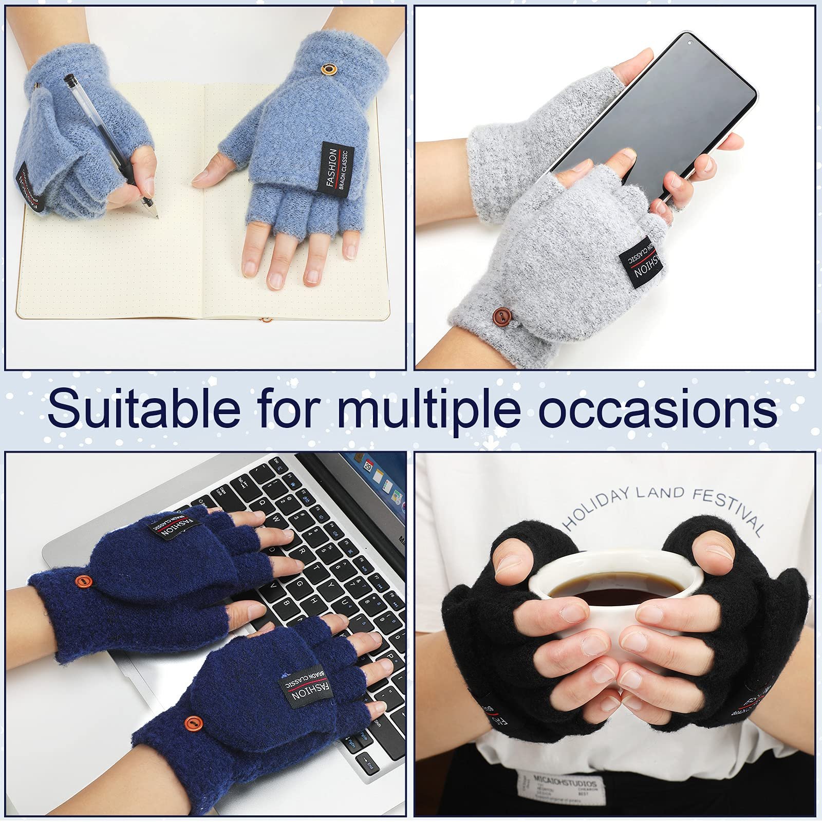 Unisex USB Winter Hands Warmers