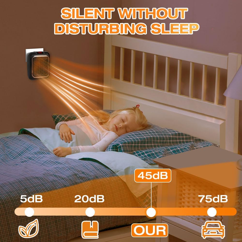 1200 W Socket Heater