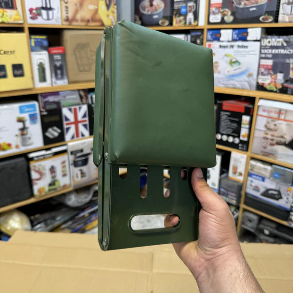 Ultra-Comfort Metal Folding Stool