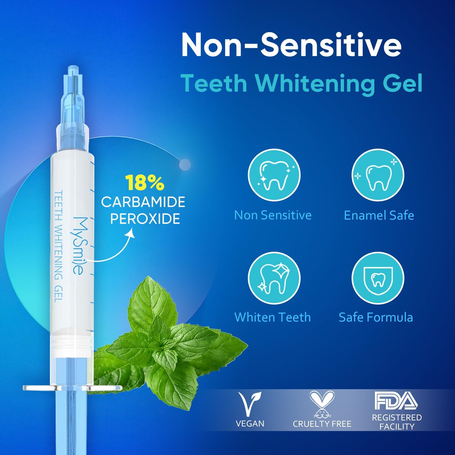  Blue Light Teeth Whitening Kit