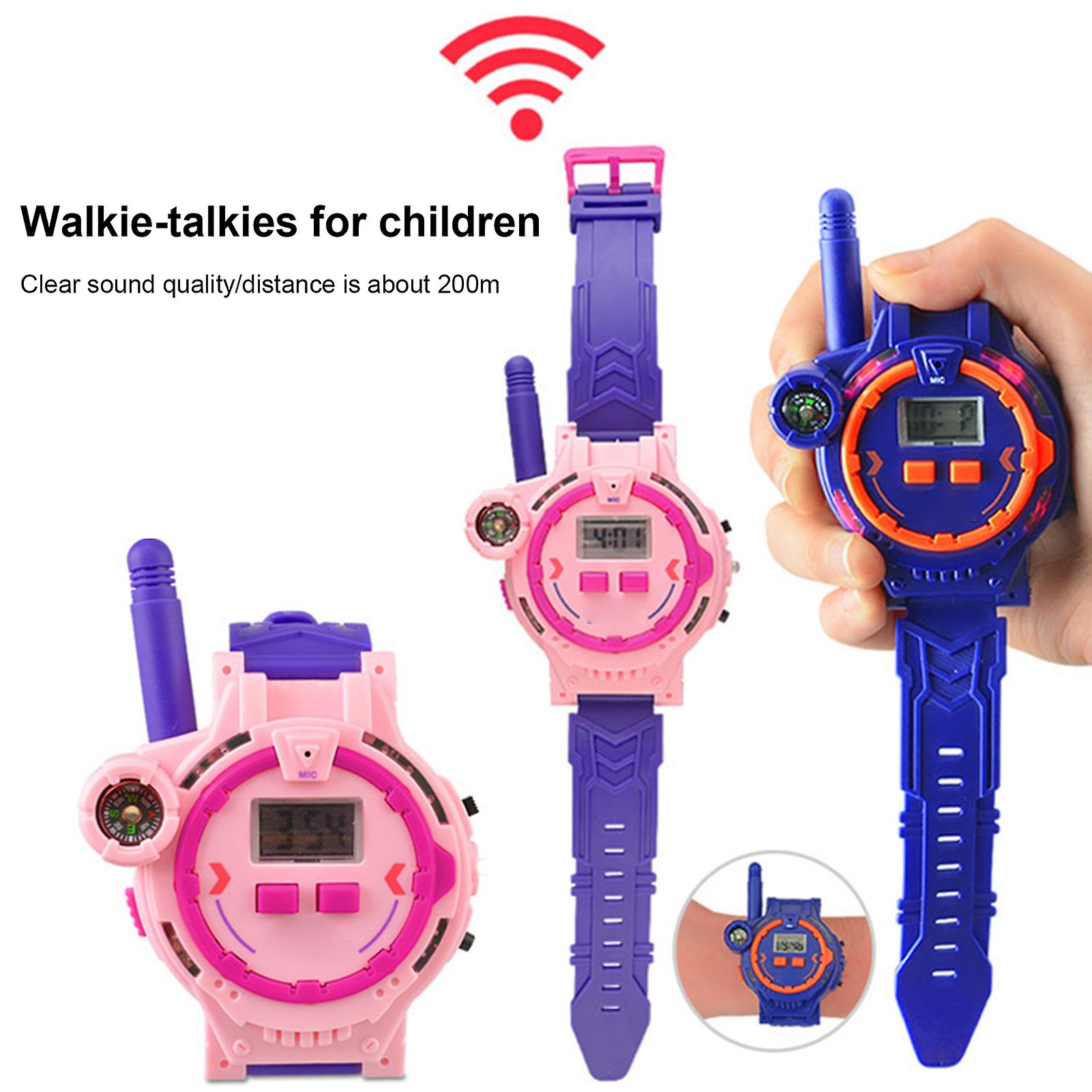 Two-Way Radio Walkie Talkies for Kids with Flashlight and Compass