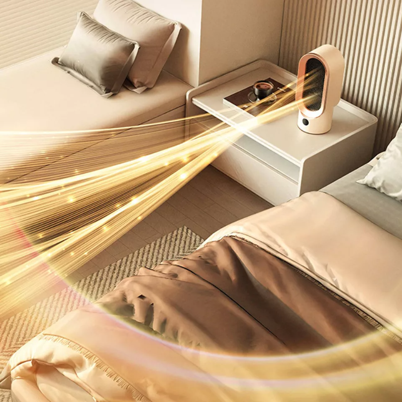 Portable 800W Space Heater PTC Ceramic for Home Office