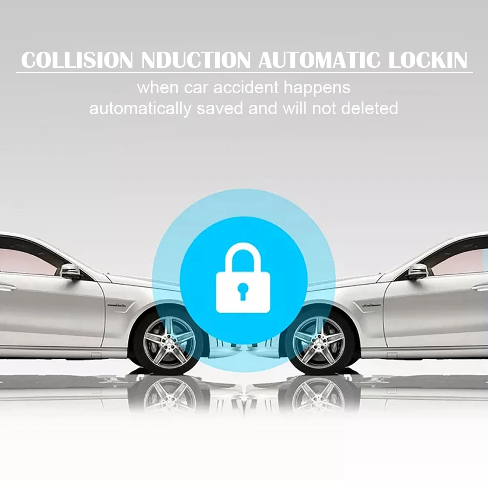 360° Mini Car DVR USB Loop Record G-sensor Recorder