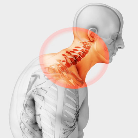  Adjustable Neck Support Brace - Relieves Neck Pain and Spine Pressure