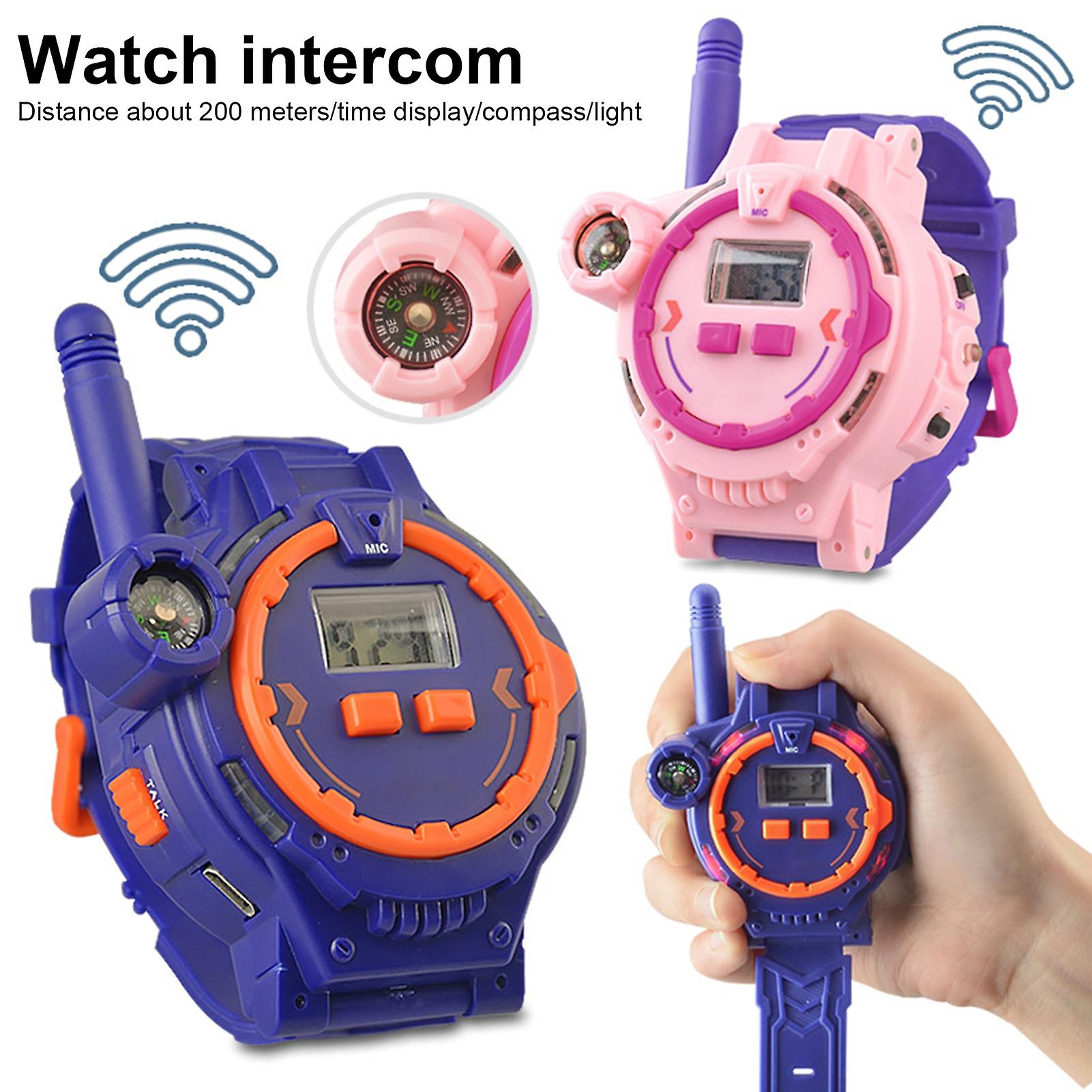 Two-Way Radio Walkie Talkies for Kids with Flashlight and Compass