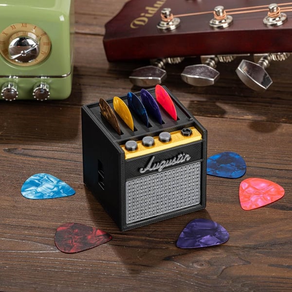 3D Printing Guitar Amp Pick Holder