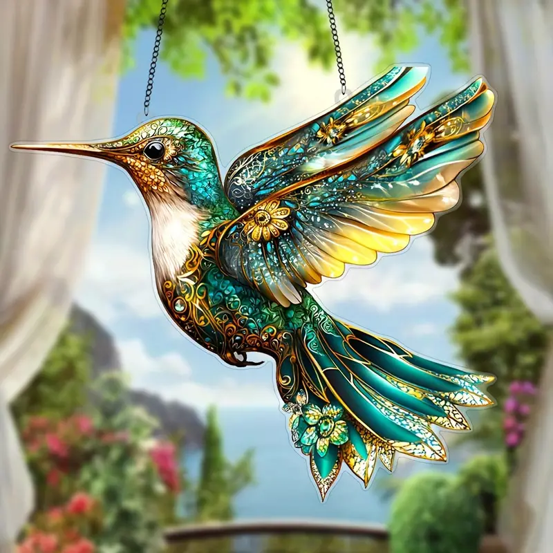 Stunning Hummingbird Sun Catcher