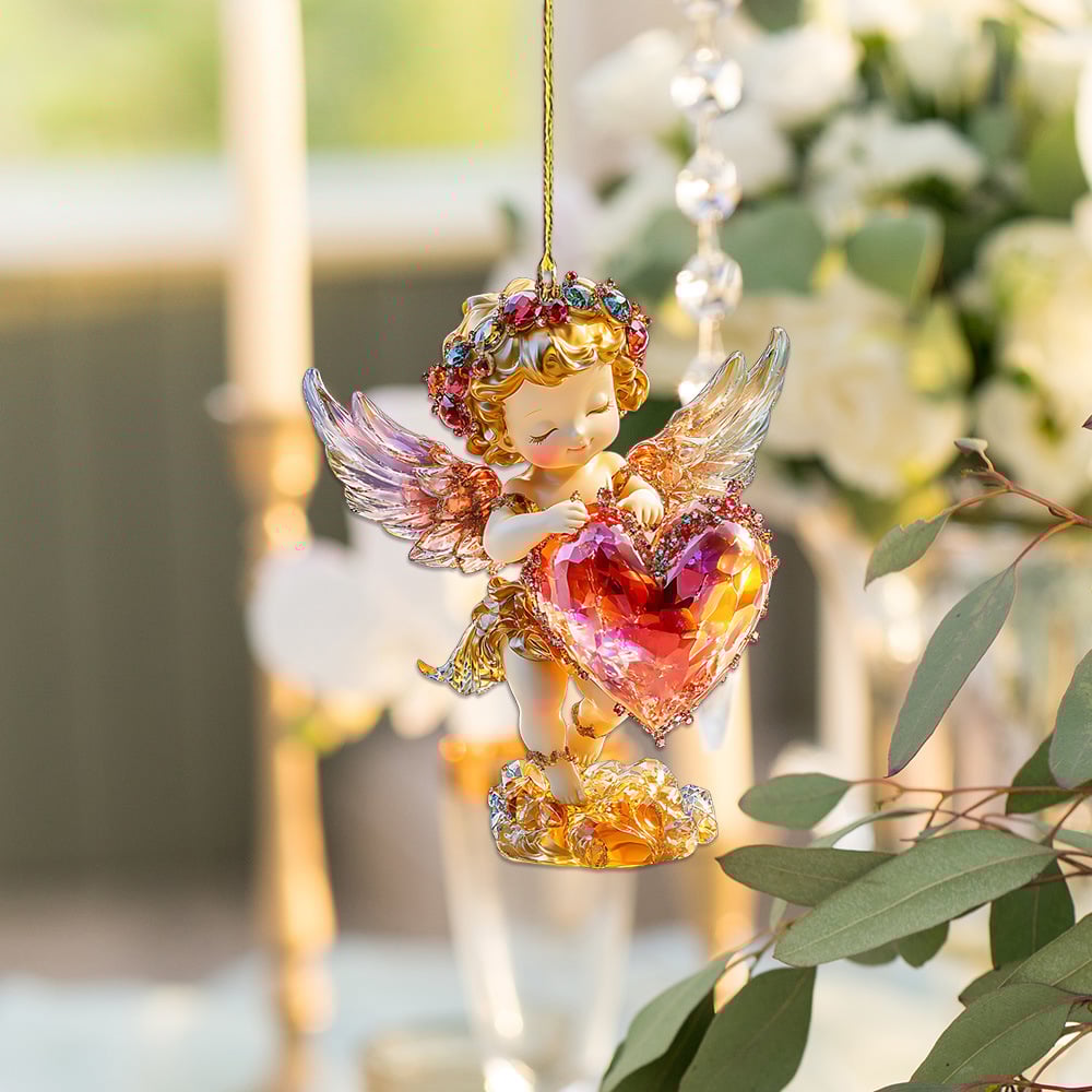 Valentine's Day Fairy Angel Ornament