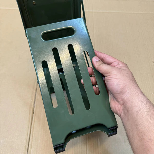 Ultra-Comfort Metal Folding Stool