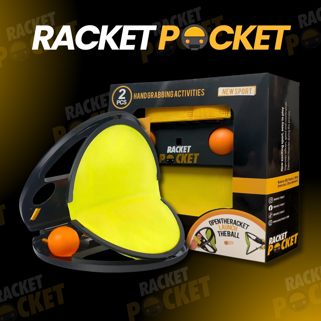 Racket-Pocket Catch Game