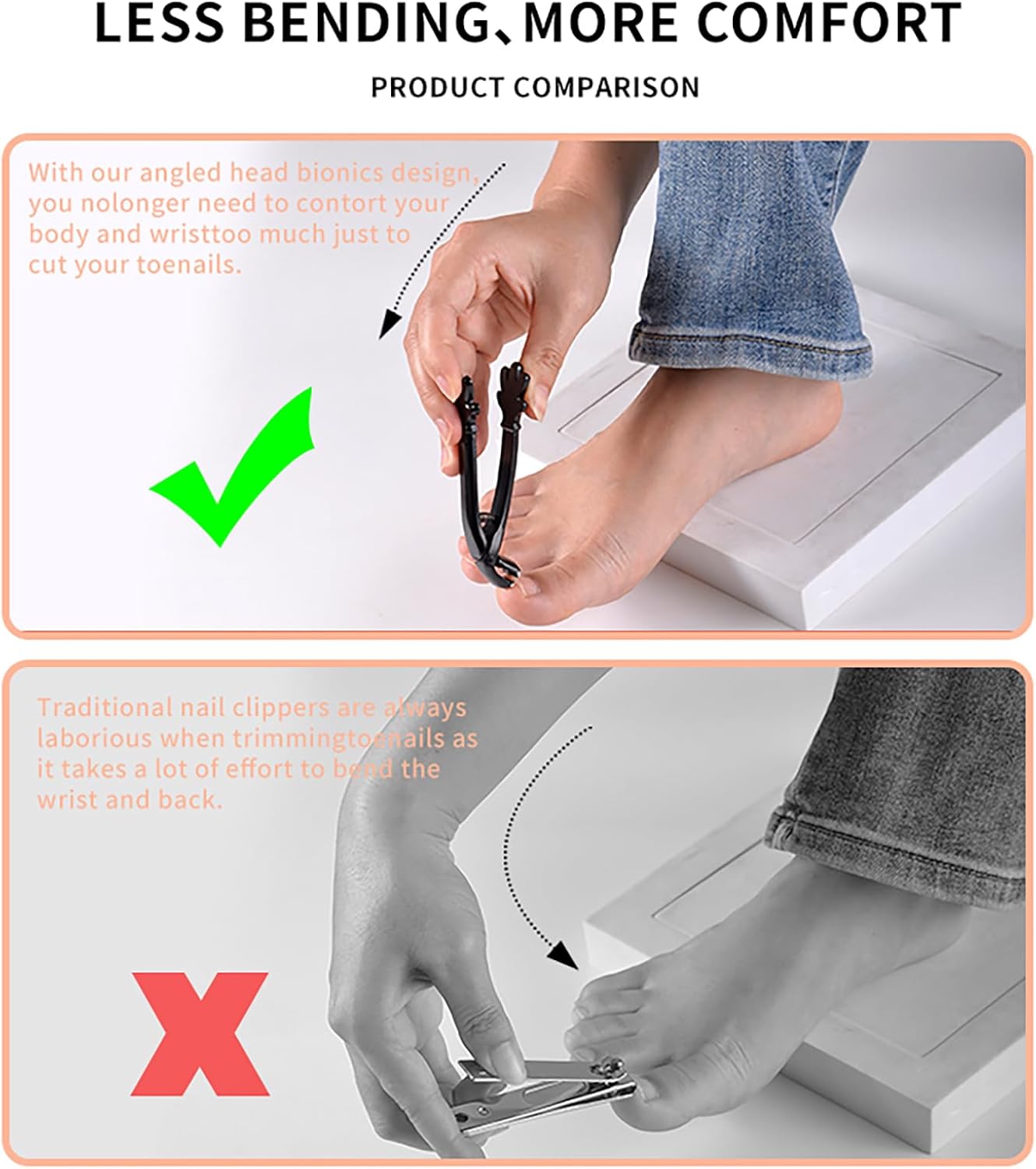 Toe Nail Clippers for Thick Nails for Seniors