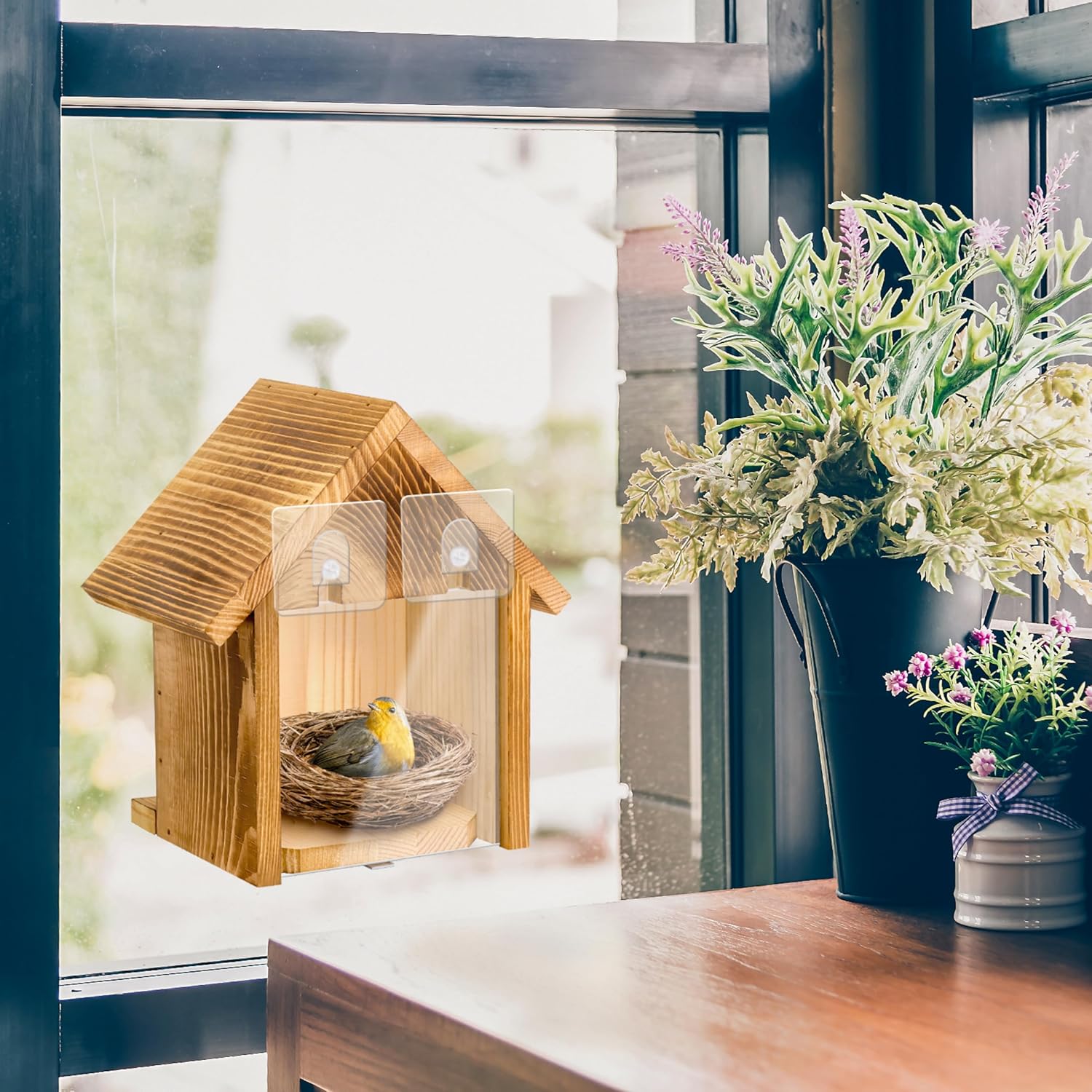 Window Bird Houses