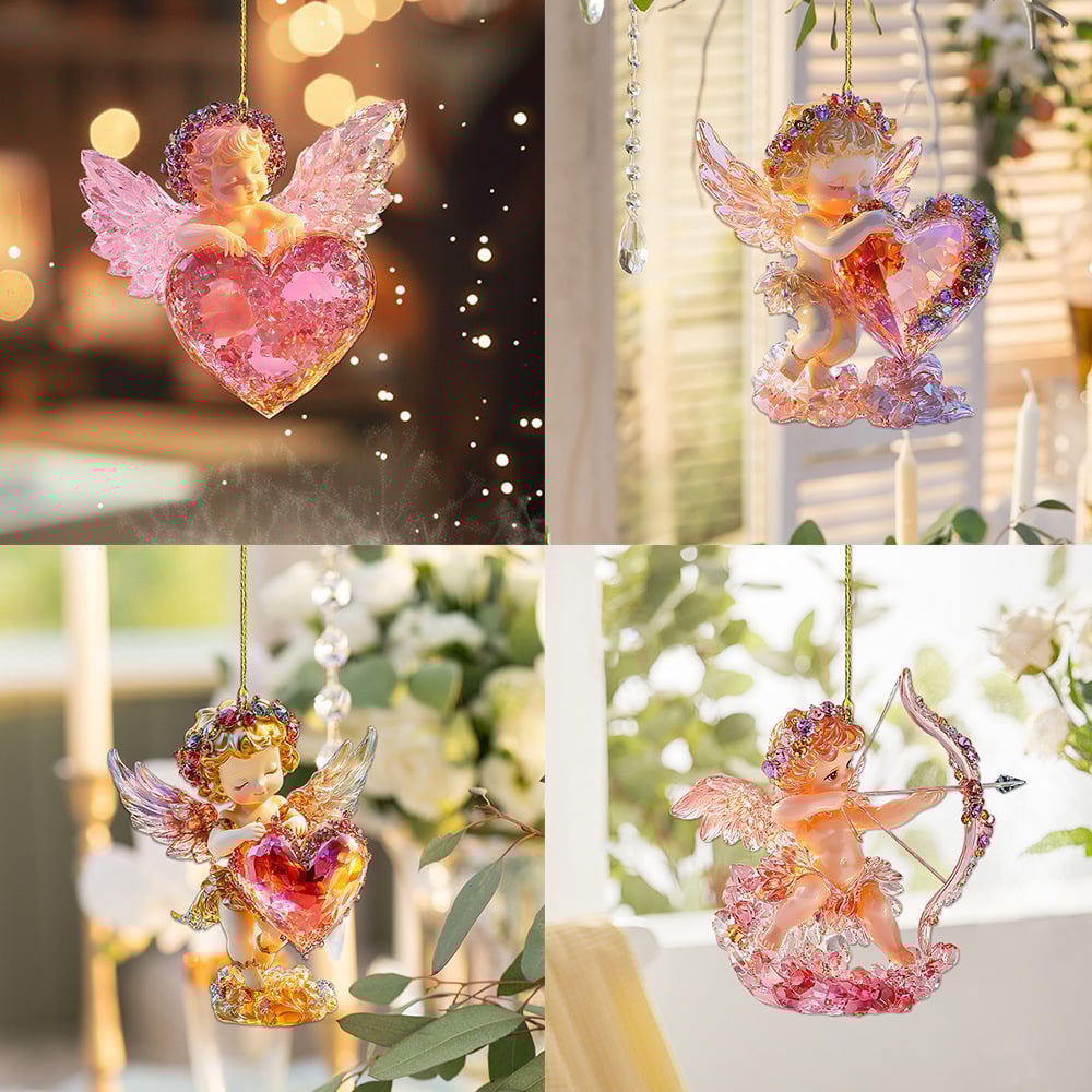Valentine's Day Fairy Angel Ornament