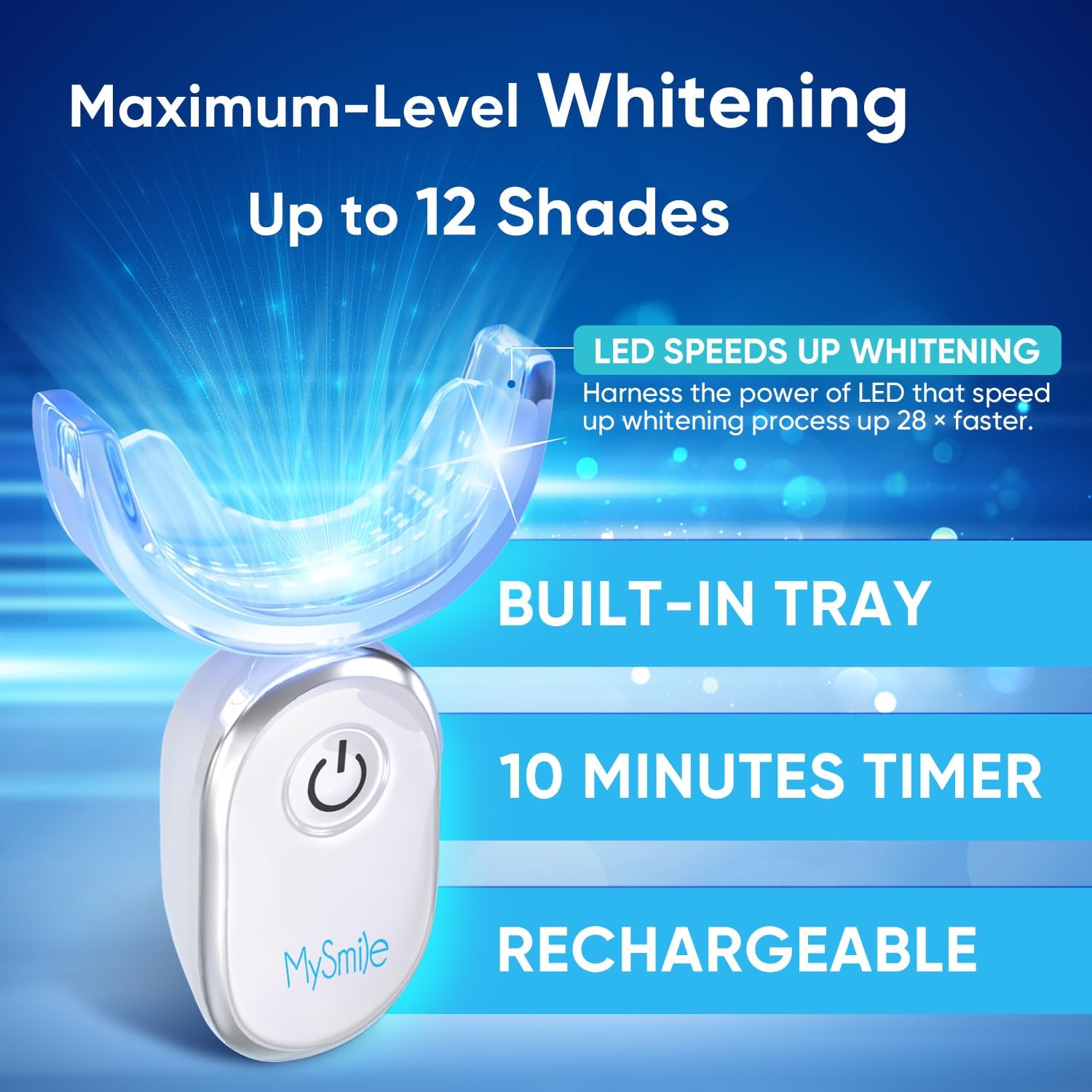  Blue Light Teeth Whitening Kit