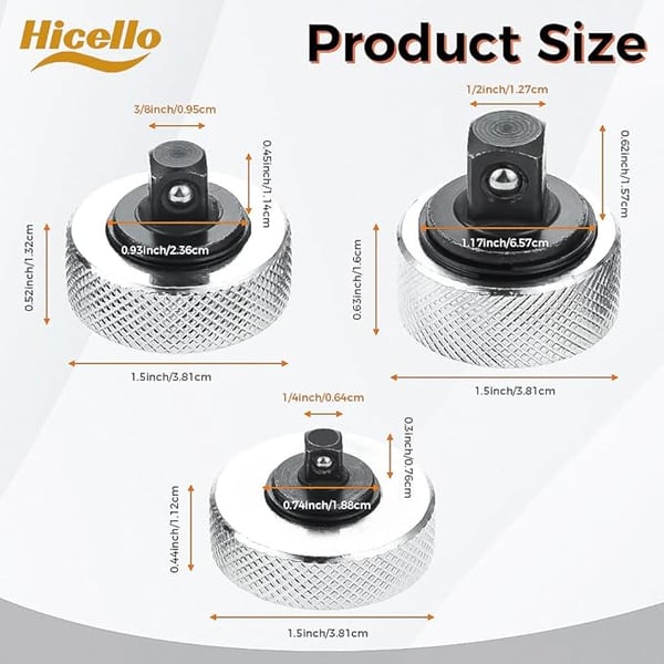 🔧3PCS Thumb Ratchet Wrench