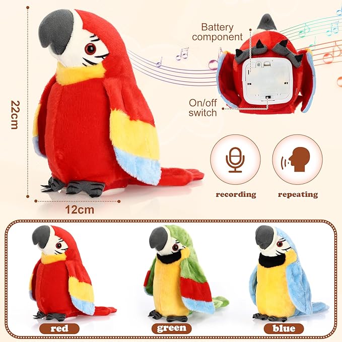  Talking Parrot Toy 