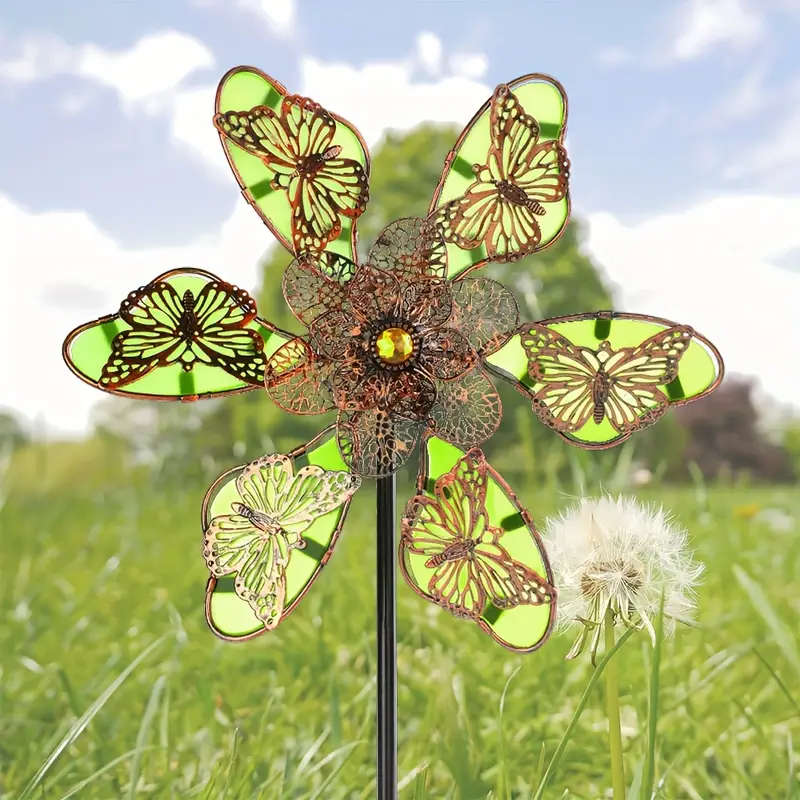 garden windmill suitable for courtyard lawn decoration outdoor garden decor details 2