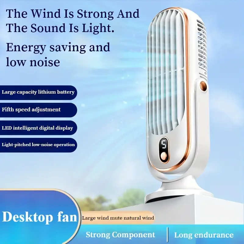 Portable USB Desktop Fan