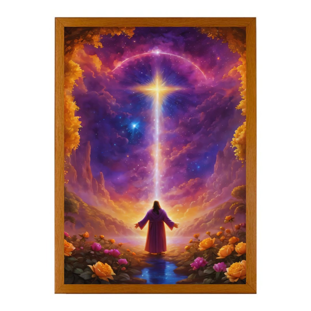 MiracleLamp - 4D LED Inspiring Jesus Painting