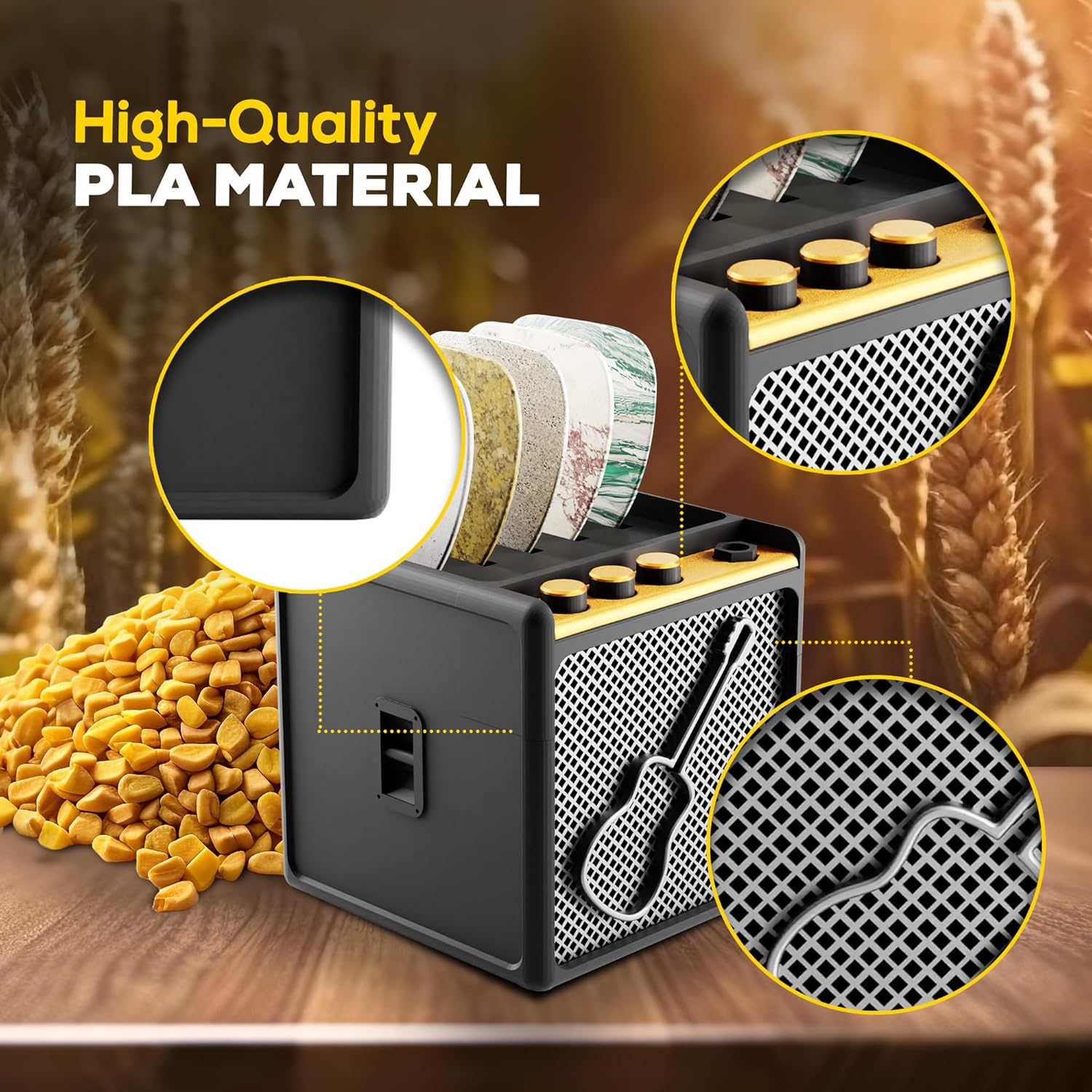 3D Printing Guitar Amp Pick Holder