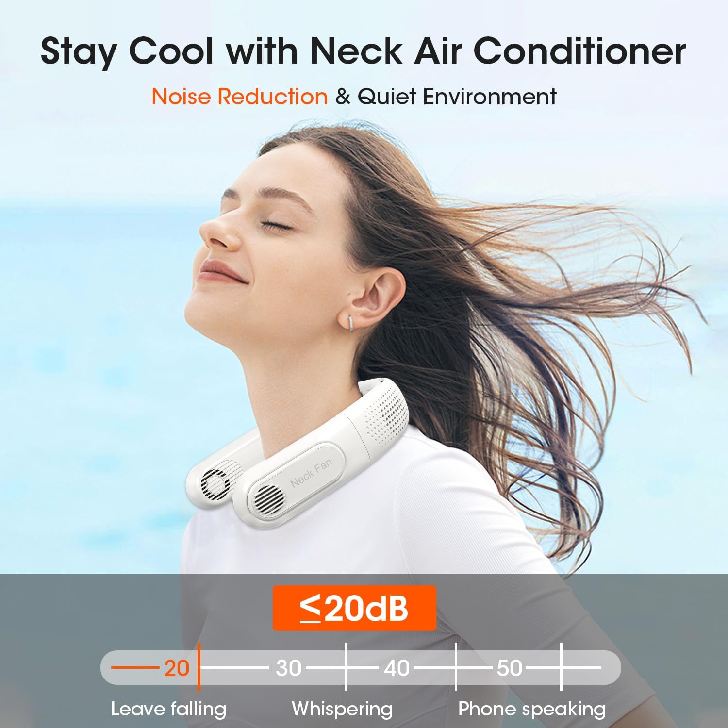  Welnax™ Foldable Bladeless Neck Fan