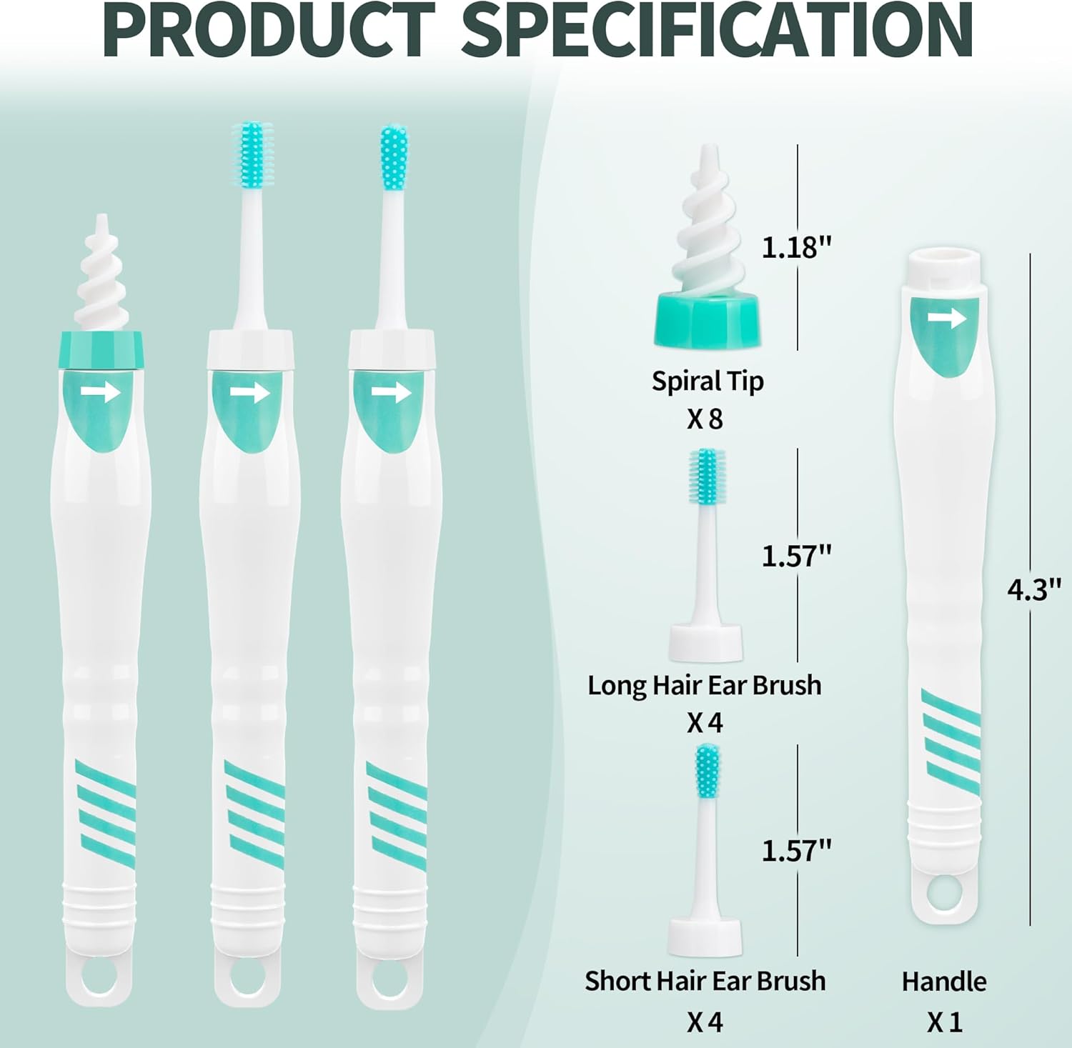 Spiral Earwax Removal Kit 