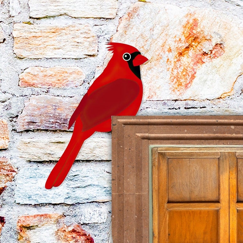 🐦Cardinal Door Topper