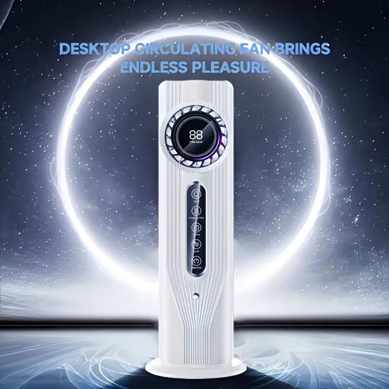 6-Speed USB Portable Air Conditioner And Humidifier Fan