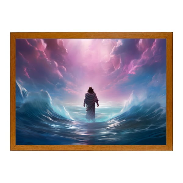 MiracleLamp - 4D LED Inspiring Jesus Painting