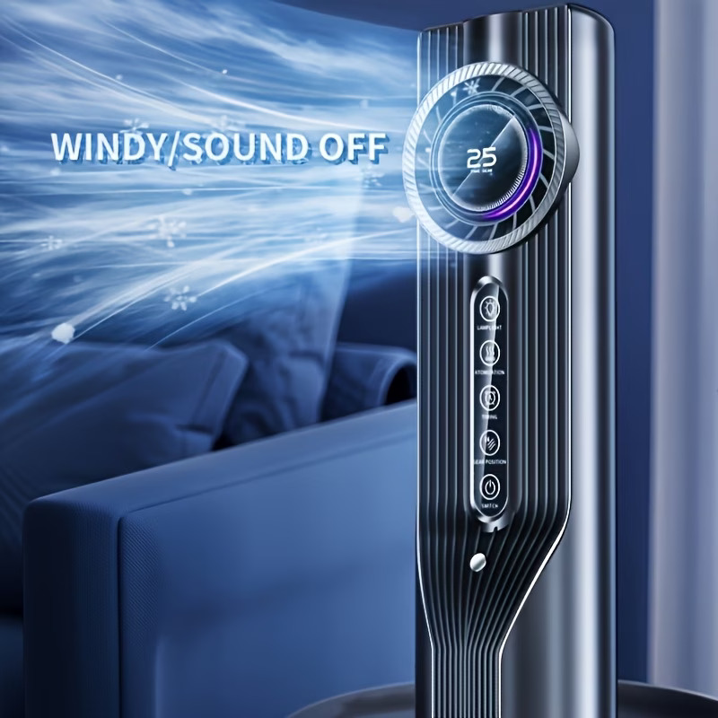 6-Speed USB Portable Air Conditioner And Humidifier Fan