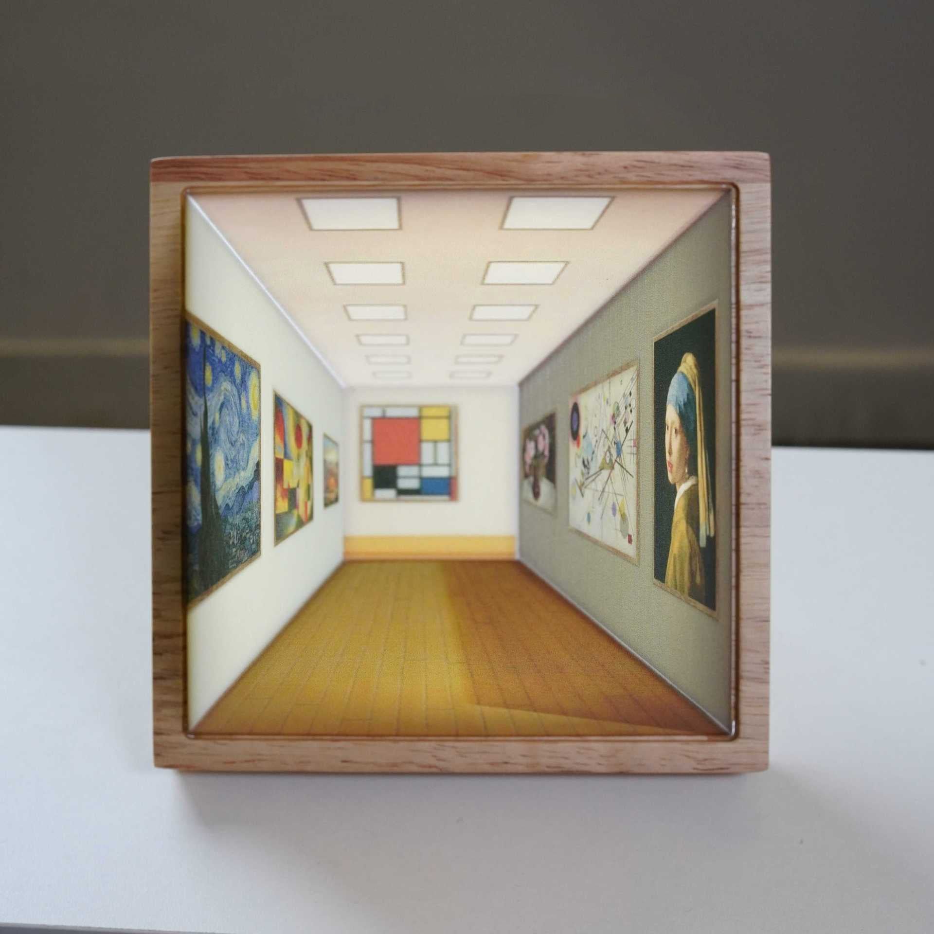 3D Naked Eye Visual Night Light