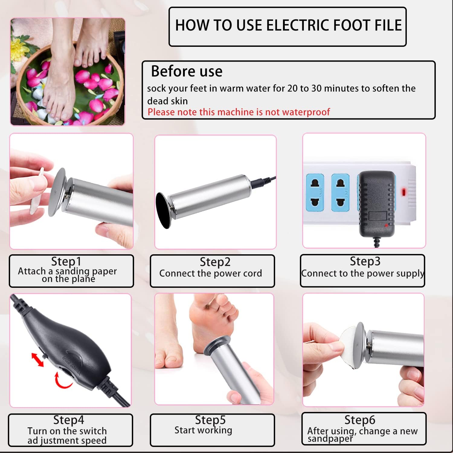 Electric Foot Callus Remover