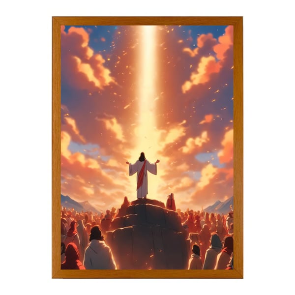 MiracleLamp - 4D LED Inspiring Jesus Painting
