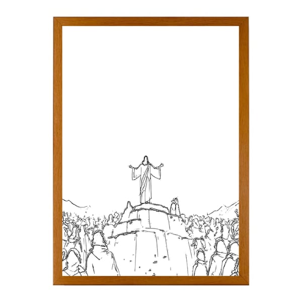 MiracleLamp - 4D LED Inspiring Jesus Painting