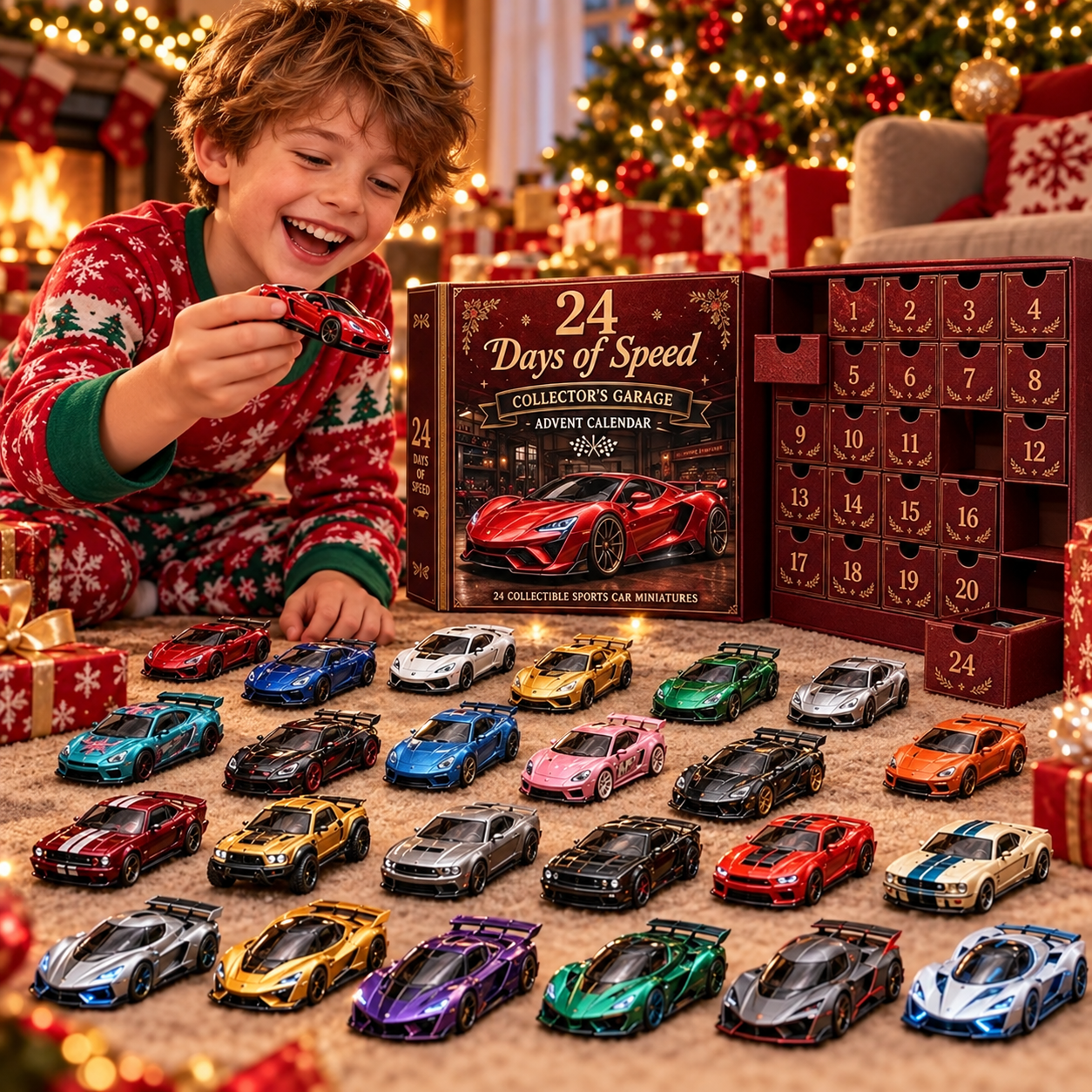 24-Day Sports Car Advent Calendar