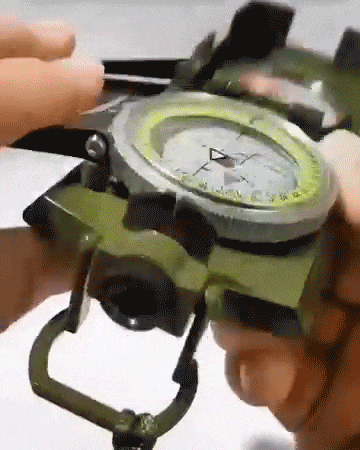 🔥Multifunctional Military Aiming Navigation Compass